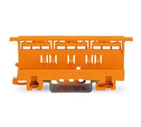 Wago Adaptador de montaje serie 221 - 6 mm² para TS 35 Naranja 221-500 (10 unidades)