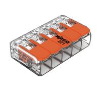 Wago 221-615 (Conf. 15 pz) - Morsetto di giunzione con leve