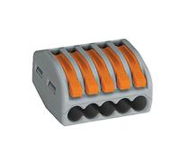 WAGO 222-415 Conector, 5 Compartimentos - Contenido: 40 Pieza