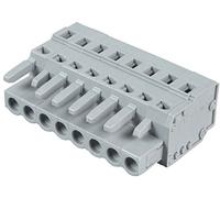 Wago 231-108/026-000 Gris - Conector (Gris, Lata, 16 A, 14,48 g, 41,5 mm, 26,4 mm)