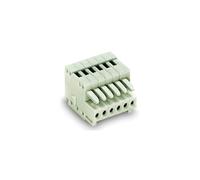 Wago 733-105 PCB Primavera Conector 2.5mm 4A 5 Polos Hembra