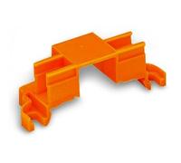 WAGO adaptador de montaje 243-112 | 4 ranuras para 4 - y 8-terminales de cable (serie 243), 10-pieza, tornillo de montaje para la MICRO tomas de Conexión de terminales