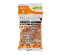 WAGO - Bolsita de 25 bornas 2 entradas InLine S221