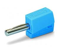 WAGO 215-711 - Conector banana, 4 mm, CAGE CLAMP, azul