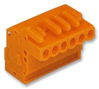 WAGO Conector Hembra Enchufable de 6 Polos, Cage Clamp, Paso de 5.08mm