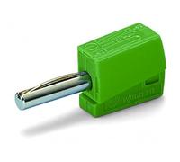 Wago Conectores de banana, Verde (Pack of 50) (Pack of 50)
