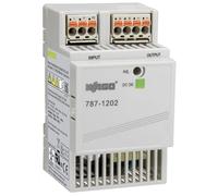 WAGO Fuente de alimentación compacta 787-1202 | Suministro de 1 fase, velocidad de carga, Fuente de alimentación DIN-carril (DIN-carril), 24 VDC, 1.3 A, DC OK LED