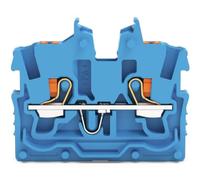 WAGO Mini abrazadera de paso de 2 conductores con Drüc 2250-324