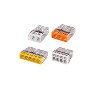 Wago S2273 - Envase con 100 minibornes de conexión automática de 2, 3, 5 y 8 cables