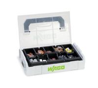 WAGO Set de Bornas de Conexión 887-950, 166 Piezas, Series 221, 2273, 773, 224 y 243, para Todo Tipo de Conductores, en L-BOXX Mini