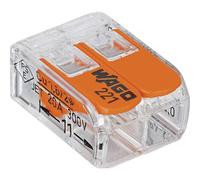 WAGO terminales de conexión 221-612 | 2 polos, hasta 6 mm2, 10 piezas, COMPACTO conectores de cable con palanca para todos los tipos de conductor en el mundo, confirman la seguridad de la aplicación