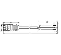 Wago Winsta Midi Cable De Conexión Instalación Ajustable En Edificios - 771-9993/3207-301