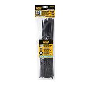 Wagtail - Bridas para cables de Nylon (300x3,6mm / Pack 40, Negro)