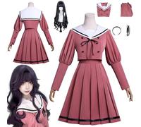Waguri Kaoruko Cosplay Disfraces The Fragrant Flower Blooms with Dignity Personaje Fancy Vestir Adulto Uniforme Disfraces Conjunto completo Fiesta de carnaval de Halloween