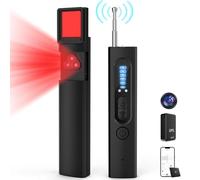 Wagxoey Detector de chinches RF Buscador de cámara oculta | Detectores anti grabación, rastreador GPS, 6 niveles de sensibilidad para oficina, hotel, hogar