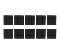 WAHEWUD 10 paneles de espuma acústica a prueba de sonido con poliuretano ligero, absorbe ecos en cualquier frecuencia, paneles de pared acústicos para estudio de grabación