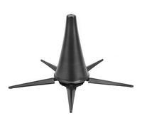 WAHEWUD Aleación de zinc Soporte para clarinete, Compacto Trípode para clarinete, Estructura de torre de 5 patas, Estante plegable para instrumentos de viento para Escenario