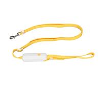 WAHEWUD Correa para Mascotas, Correa retráctil para Perros con Lazo para Colgar, Material de Nailon, Ajuste, diseño de Cierre a presión, fácil de Controlar, Elegante, Herramienta (Blanca)