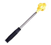 WAHEWUD Golf Ball Picker Practical Telescopic Antenna Device Scoop for Golfers (Jaune)