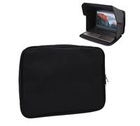 WAHEWUD Laptop Sun Shade Lightweight Foldable Laptop Sunshade Bag for Working Outside Computer Privacy Hood Polyester 14.6x10.6in