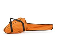 WAHEWUD Profesional Bolsa para Motosierra, Resistente Funda de Transporte, Tela Oxford 600D Impermeable, Naranja Gran Estuche de Almacenamiento para Leñador Taller