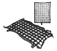 WAHEWUD Rejilla de Panal para Softbox 50x70cm, Grid Celular Plegable, Malla de Nylon con Cinta de Cierre, Control de Luz Direccional, Accesorios de Estudio para Retratos
