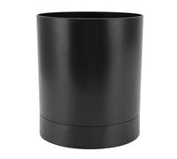 WAHEWUD Soporte de almacenamiento para palillos, contenedor de almacenamiento de vajilla, diseño de partición antideslizante giratorio de 360°, cesta de utensilios para picnic, (negra)