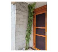 WAHHWF Bambú Árboles Artificiales Exterior Porche Planta de bambú Artificial, Bambúes Artificiales Altos Árbol con Hojas para Jardín Patio Oficina Privacidad Decor(95 Pack,1m/3.3ft Tall)