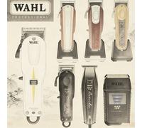 Wahl 5 Star 8148 Magic Clip, cortapelos profesional inalámbrico de la línea Legend Senior, con base y cargador, ideal para peluqueros y estilistas. 8504