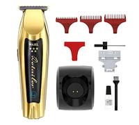 Wahl 5 Star - Detallador inalámbrico en oro, recortador de pelo profesional, recorte cercano, detalles y contornos, ligero, inalámbrico, cuchillas de encendido/apagado a presión, suministros de