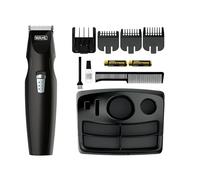 Wahl 5606-508 Cortabarbas Mustache&Beard | A pilas, peine guía ajustable 6 en 1, cuchilla de precisión, cómodo soporte de almacenamiento, corte rápido y sencillo
