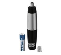 Wahl 5642-135/035 - Corta pelos nasal | Cuchillas extraíbles, fácil limpieza, recortador para nariz y orejas, funciona con pilas, cuchillas de acero inoxidable