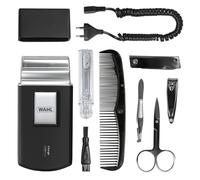 Wahl Afeitadora de Láminas para Hombre, Recargable, Kit de Aseo Portátil | Recargable, lámina flexible, kit de aseo personal, ideal para viajar, compacto, estuche de viaje