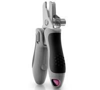 Wahl Canada Dog Puppy Grooming 2 en 1 E-Z, cortaúñas, cortaúñas de precisión con lima de uñas giratoria, funciona con pilas, cortaúñas todo en uno, modelo 58453, Azul