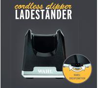 WAHL Cargador Inalámbrico Super Taper Premium Negro Cuna De Carga