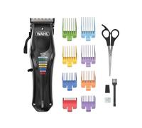 Wahl Colour Pro, cortapelos Recargable para Mascotas, cortapelos con peines codificados, peluquería Canina Completa, bajo Nivel de Ruido, cortapelos con Cable/inalámbrico para Perros, Negro