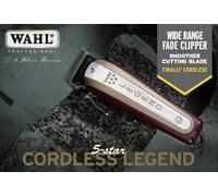 WAHL CORDLESS LEGEND 5 STAR MAQUINA DE CORTAR PELO 0,7 MM - 25 MM