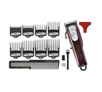 Wahl Cordless Magic Clip - Cortapelos para Difuminar - Máquina de Cortar Pelo para Hombre, Rojo