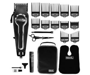 Wahl Cortapelos para hombre con cuchillas autoafilables de precisión, afeitadora de cabezal Elite Pro, cortapelos para hombre, peines de corte Secure Fit Premium, peluqueros profesionales, con cable