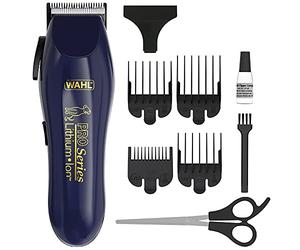 WAHL Dog Clippers, Pro Series - Kit de Aseo para Perros de Litio con Capa Completa para Cortar Perros, cortauñas sin Hilos de bajo Ruido
