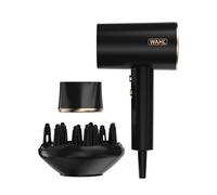 WAHL Ionic Flow Hairdryer, Secado profesional, sin encrespamiento, potente, ligero, aire frío, concentración de calor, difusor, velocidad rápida, peinado, compacto, viaje