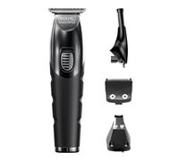 Wahl Manscaper Multigroomer de Toolbox, 4 cabezales lavables | Aparato multifunción, recortador de barba, corte de pelo, alimentación por litio, carga por USB, protectores, recargable
