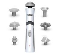 WAHL Massager Flex Therapy Masajeador de espalda, mejora la circulación sanguínea, libera nudos musculares, siete accesorios de masaje, masajeadores de varitas, masaje inalámbrico con ajustes de velocidad ajustables