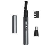 Wahl Micro Groomsman - depiladoras de precisión (Negro, Plata, AA)