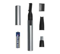 Wahl Micro Groomsman, Recortador de Detalle 2 en 1 con Cabezales Lavables
