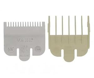 WAHL Nylon Attachment Combs, #0.5&1.5, 1.5&4.5mm, Peines guía para cortapelos, accesorios, protectores profesionales para cortapelos, Super Taper, Taper2000, Senior, Magic Clip, Legend, Balding