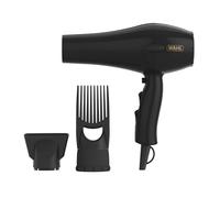 WAHL PowerPik 2 Hairdryer, Secador para mujer, secador de pelo con accesorio Pik, secador para cabello afro, cabello afro-caribeño, tres ajustes de calor, secado antiencrespamiento, negro