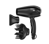 Wahl Powershine Secador de pelo, secado rápido con accesorios | Botón «Cool Shot», 3 niveles de calor y 2 de velocidad, secado rápido, realza los rizos y las ondas, 390 g