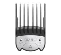WAHL Premium Magnetic Attachment Combs, #4, 13mm, Peines guía para cortapelos, accesorios para cortapelos y recortadoras, negro, Kuno, Chromstyle, Genio