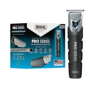 Wahl Pro Series Forever Blade - Recortadora de barba recargable inalámbrica de acero inoxidable para hombres con agarre antideslizante y carga USB, fabricado en los Estados Unidos, modelo 3026017